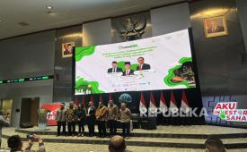 Penyelanggaraan CarboNEX 2025 di gedung BEI, Jakarta, 22 April 2025.