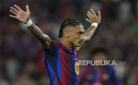 Penyerang Barcelona Raphinha