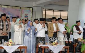 Peringatan Hari Santri 2025 di Kota Cimahi, Jawa Barat, Rabu (22/10/2025)