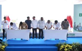 Pertamina New & Renewable Energy (Pertamina NRE) resmi meluncurkan Bioethanol Development Center di Tegineneng, Kabupaten Pesawaran, Lampung, pada Senin (14/9/2026). 