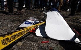 Pesawat Jatuh (Ilustrasi)