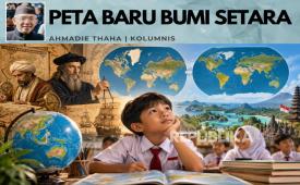 Peta Baru Bumi Setara. (ilustrasi)