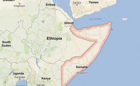 Peta Somalia