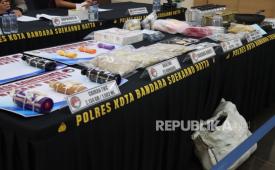 Polresta Bandara Soetta membongkar home industry vape THC jaringan internasional. 