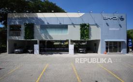 Posko Mudik BYD di Rest Area KM 57 Karawang.