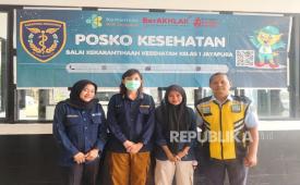 Posko Perbatasan di PLBN Skouw, Jayapura.