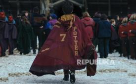 Potret perdana dari serial Harry Potter di HBO.