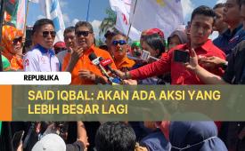 Presiden KSPI Said Iqbal menyebut demonstrasi buruh, Kamis (28/8/2025), akan berjalan dengan damai. 
