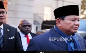 RI President Prabowo Subianto during a state visit in London, England, Thursday (21/11/2024).