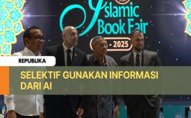 Prof Quraisy Shihab saat menghadiri Islamic Book Fair