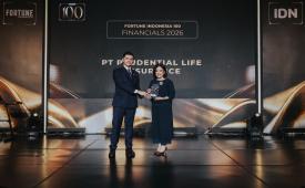 Prudential Indonesia meraih peringkat ke-53 sebagai perusahaan terbesar di Indonesia berdasarkan pendapatan dalam Fortune Indonesia 100 2026.