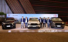 PT Mitsubishi Motors Krama Yudha Sales Indonesia (MMKSI) memperkenalkan New Mitsubishi Xpander dan Xpander Cross yang tampil lebih menawan dengan penyegaran (facelift) di Jakarta, Jumat (16/5/2025).