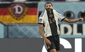  Penyerang Jerman Jamal Musiala absen membela negaranya dalam dua laga uji coba.
