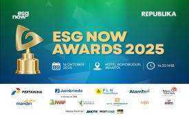 Republika held the ESG Now Awards 2025, an awards event that recognizes ESG practices of companies in Indonesia.