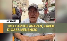 Sameer, seorang kakek di Gaza.