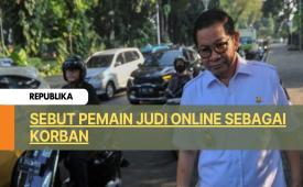 Sebut  Pemain Judi Online Sebagai Korban,
