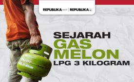 Sejarah perjalanan LPG 3 kilogram.