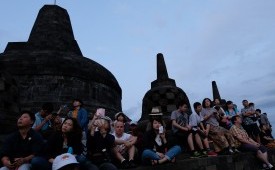 Borobudur Temple.