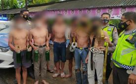 Polisi Amankan Puluhan Remaja Anggota Gangster Bakal Tawuran di Semarang