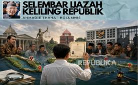 Selembar Ijazah Keliling Republik. (ilustrasi)