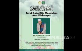 Sesepuh Pondok Buntet Pesantren , KH Hasanuddin Kriyani wafat di Rumah Sakit Pusat Angkatan Darat (RSPAD), Jakarta, Rabu (12/8/2026).