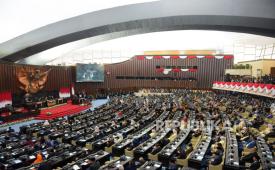 Sidang Tahunan MPR RI dan Sidang Bersama DPR RI-DPD RI Tahun 2026 di Gedung Nusantara, Kompleks Parlemen, Jakarta, Jumat (14/8/2026).
