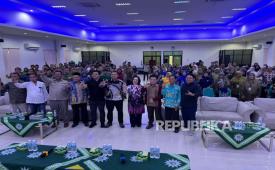 Sosialisasi dan Bimbingan Teknis (Bimtek) program Sekolah Adiwiyata Berkemajuan di Gedung PP Muhammadiyah, Jakarta, Rabu (21/5/2025).