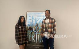 Sutradara Empat Musim Pertiwi Kamila Andini (kiri) dan produser Ifa Ifansyah.
