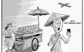 Tiket pesawat naik