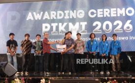 Tim mahasiswa UBSI (Universitas Bina Sarana Informatika) berhasil meraih juara 1 Pagelaran Inovasi & Kreativitas Mahasiswa Indonesia (PIKMI) 2026.