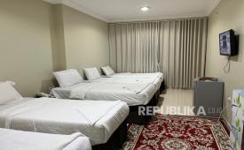 Tim Media Centre Haji pada Jumat (9/5/2025) bersama kepala Daerah Kerja Makkah Ali Machzumi berkunjung melihat langsung persiapan kamar jamaah haji di dua hotel yakni di Hotel Al Ghadeer Sektor 2, dan Hotel Burj Alwahda Almutamayiz Hotel Sektor 7, Makkah.