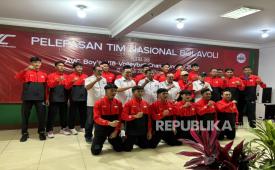 Timnas voli putra Indonesia yang akan berlaga di AVC U-18 2026.