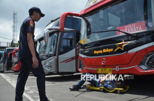 Ramp Check Bus di Jabar, 20 Persen Masih Belum Layak Jalan