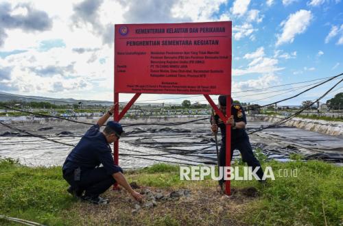 Tidak Miliki Izin Usaha, Tambak Udang di Lombok Timur Ditutup Sementara
