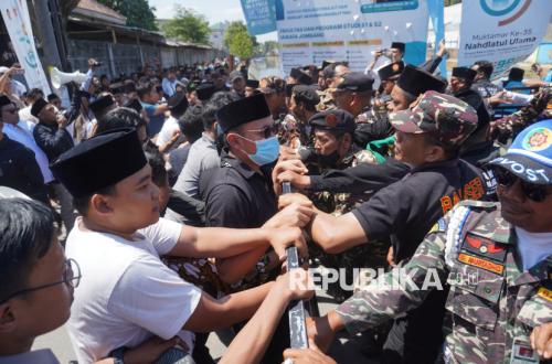 Muktamar NU Memanas Panglima Banser Ambil Alih Pengamanan