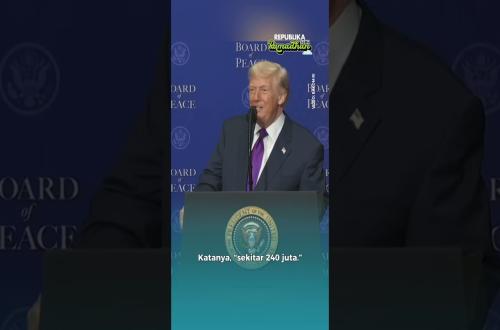 Trump Puji Presiden Prabowo di Forum Board of Peace