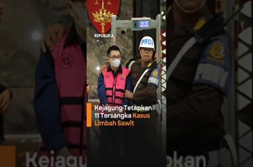 Kejagung Tetapkan 11 Tersangka Kasus Limbah Sawit