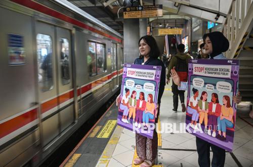 Lindungi Penumpang, Edukasi Anti Pelecehan Seksual Digaungkan di KRL