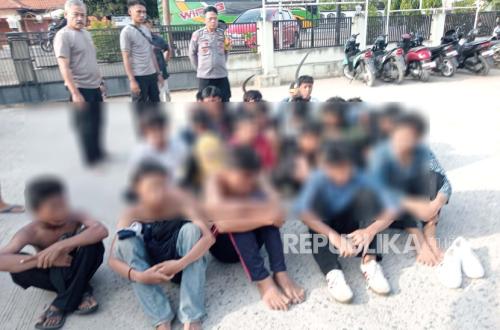 Empat Tersangka Tawuran Maut Tewaskan Pelajar SMK Ditangkap Polisi, Eksekutor Masih 16 Tahun