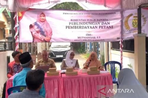DPRD Banjarmasin Serap Aspirasi Warga untuk Raperda Perlindungan Petani