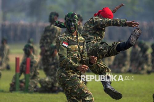 400 Karyawan BUMN Digembleng Ikut Latihan Militer