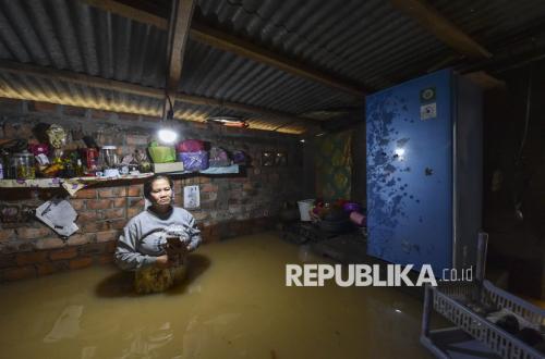 Hujan Deras, Ratusan Rumah di Kota Jambi Terendam Banjir