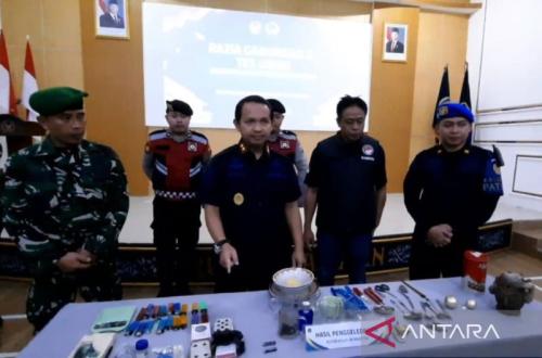 Rutan Magetan Gelar Razia Malam, Amankan Gunting hingga Pecah Belah