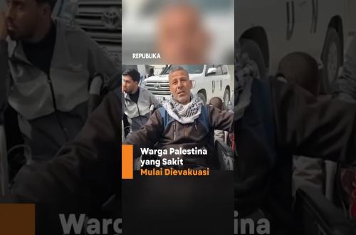 Rafah Dibuka Warga Palestina yang Sakit Mulai Dievakuasi