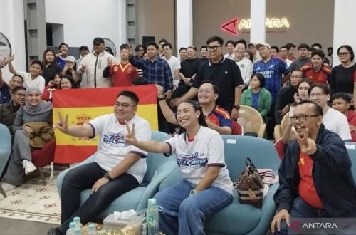 Wakil Ketua Komisi VII DPR Nobar Final Piala Dunia 2026 di ANTARA Heritage Center