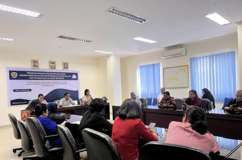 DKP Maluku dan Blue Alliance Jalin Kerja Sama Kelola Kawasan Konservasi