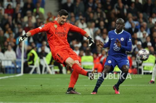 Courtois Percaya Diri Madrid Siap Hadapi Ujian Berat di 16 Besar Liga Champions