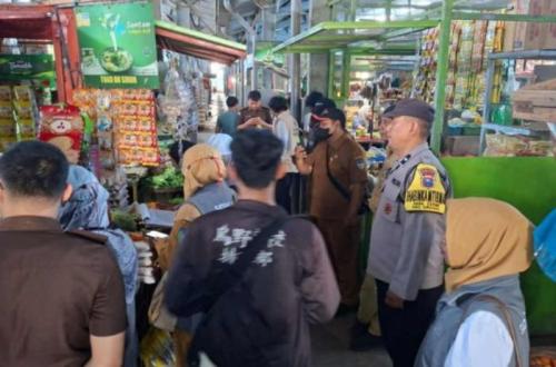 Satgas Pangan Kediri Pantau Stok Bahan Pokok Jelang Idul Adha