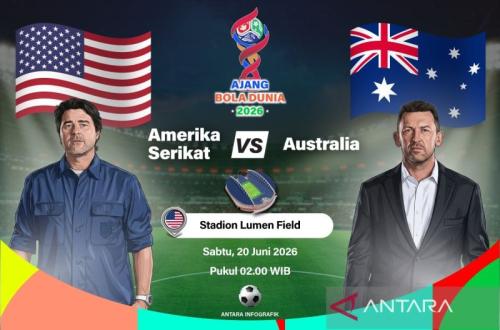 Susunan Pemain AS vs Australia: Pochettino dan Popovic Bidik Kemenangan