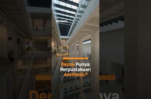Productive Day di Perpustakaan Estetik Ke UIII Depok Aja